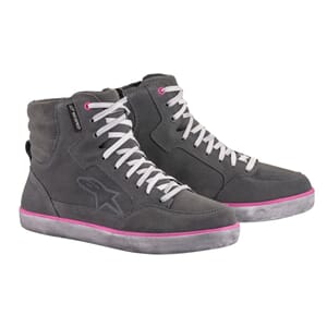 Alpinestars MC-Sko J-6 Dame WP Grå/Rosa