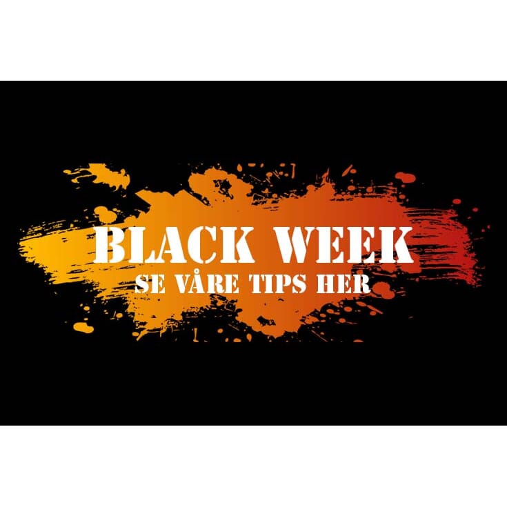 Black Week tips og triks