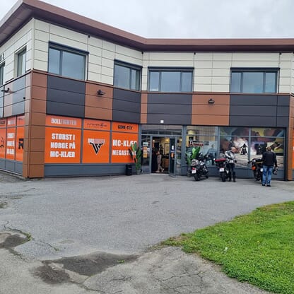 Bullfighter har åpnet ny butikk på Lierstranda