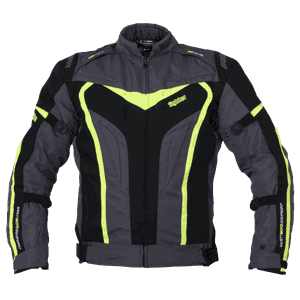 Bullfighter Solo D MC-Jakke Grå/Gul