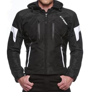 Sweep Hammer MC-Jakke Svart/Hvit