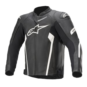 Alpinestars Skinnjakke Faster V2 Svart/Hvit