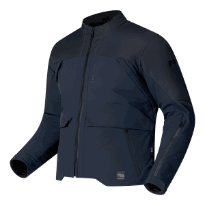 Richa Eternity MC-Jakke Blå/Svart