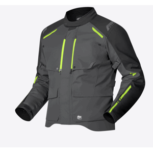 Richa MC-Jakke Taurus Svart/Gul