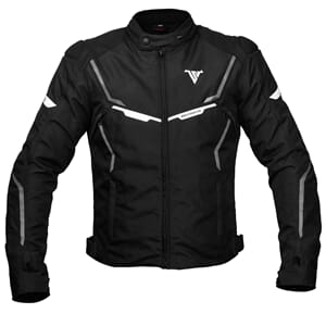 Bullfighter Solo II MC-Jakke Svart/Hvit