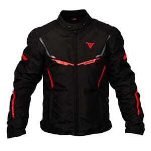 Bullfighter Solo II MC-Jakke Svart/Rød