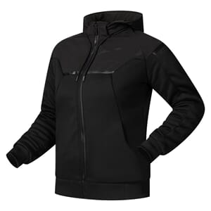 Richa Stradale Dame MC-Hoodie Svart