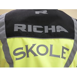 Richa Sleevless Jacket Fluo/Gul m/Skole