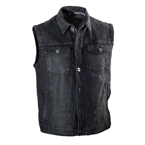 Bullfighter Denim Vest Svart