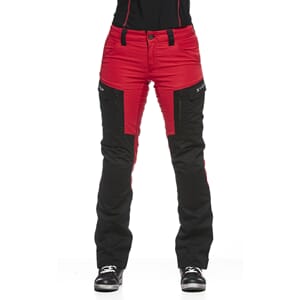 Sweep Chief Dame MC-Bukse Svart/Rød L:32