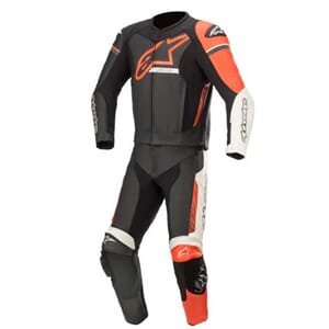 Alpinestars GP Force Phantom V2 2-Delt Svart/Rød
