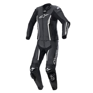 Alpinestars Missile V2 Dame 2-Delt Skinndress Svart/Hvit