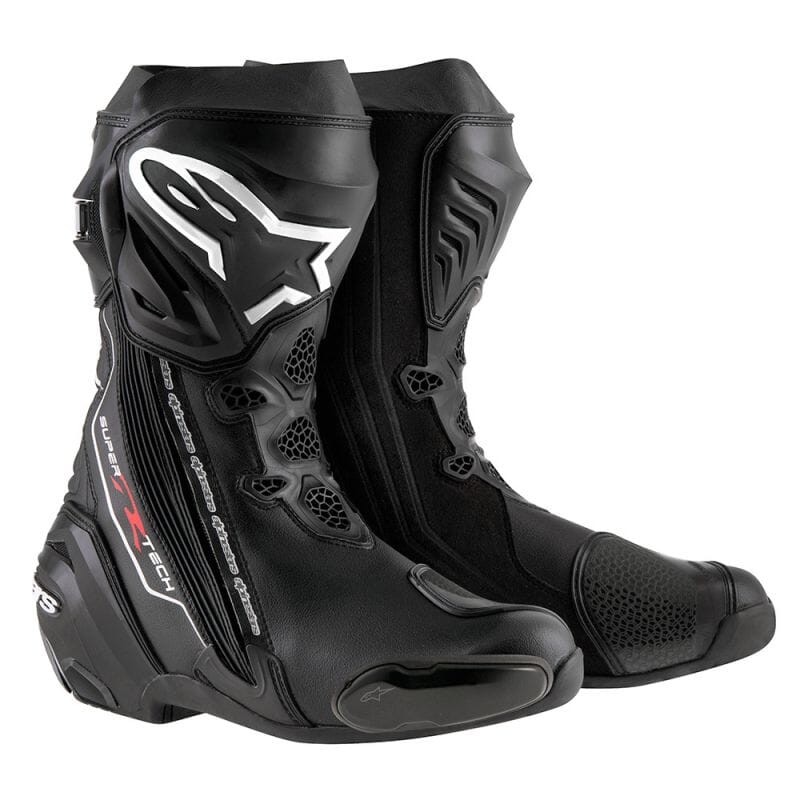 Alpinestars Supertech R MC-Støvel Svart - Bullfighter