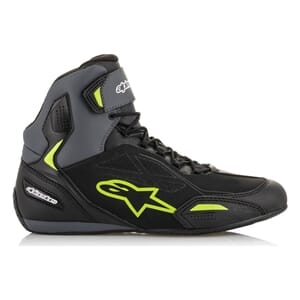 Alpinestars MC-Sko Faster 3 Drystar Svart/Gul