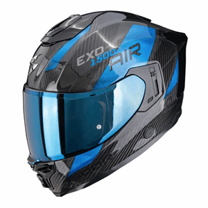 Scorpion EXO-1500 AIR Carbon Platted Svart/Blå