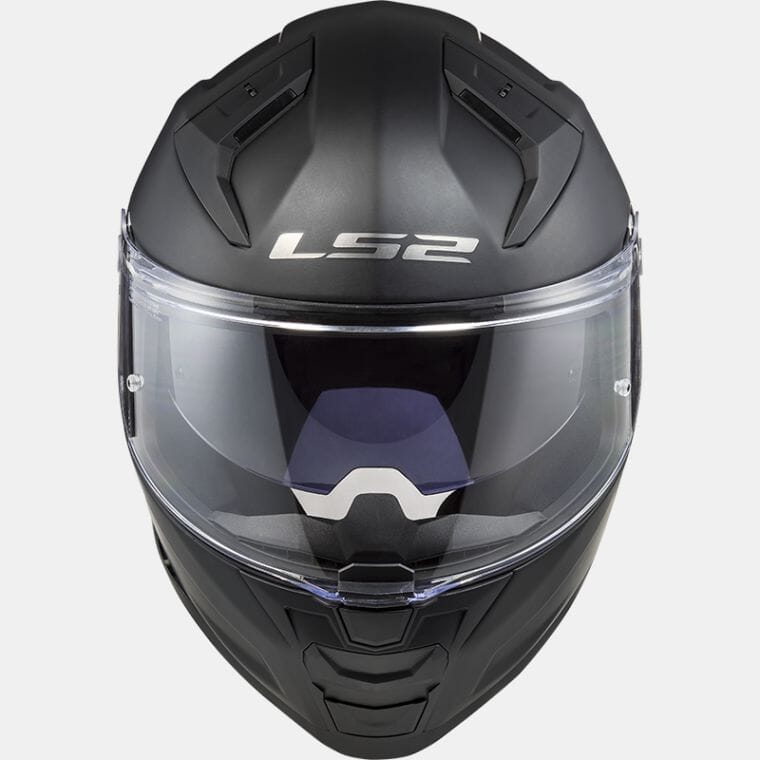 ls2 citation helmet matte black II Solid performance full Vector II Carbon