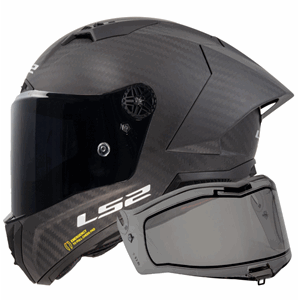 LS2 MC-Hjelm FF805 Thunder GP Pro Carbon m/ Dynamisk Visir