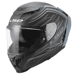 LS2 MC-Hjelm FF807 Dragon Subic Blå/Petrol