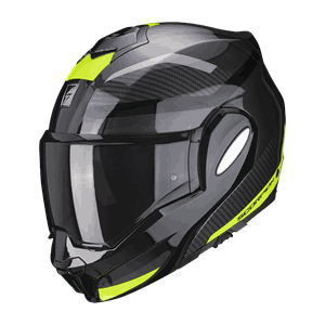 Scorpion Åpningshjelm EXO-Tech Trap Svart/Gul