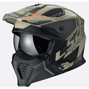 LS2 Halvhjelm OF606 Drifter Devor Matt Sand