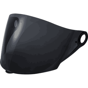 LS2 Visir OF569 Halvhjelm - Mørk Tint/Svart