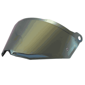 LS2 Visir MX702 Pioneer II - Gull Sølv/Gull Speil