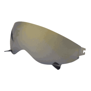 LS2 Visir Halvhjelm OF606 Drifter - Gull Sølv/Gull Speil