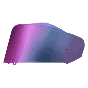 LS2 Visir FF818 Storm III Rainbow