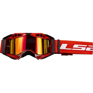 LS2 Aura Crossbriller Rød Ramme/ Rødt Glass
