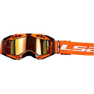 LS2 Aura Crossbriller Hi-Vis Oransje Ramme/ Sølv Glass