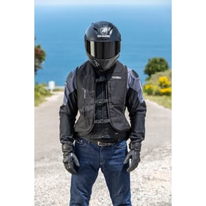 Helite Turtle II Svart Airbag - Mekanisk