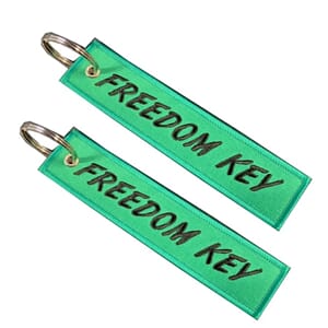 Nøkkelring Freedom Key Grønn