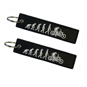 Nøkkelring Evolution Of Man Custom