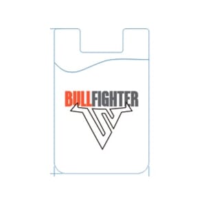 Bullfighter Kortholder M/Limfeste Hvit