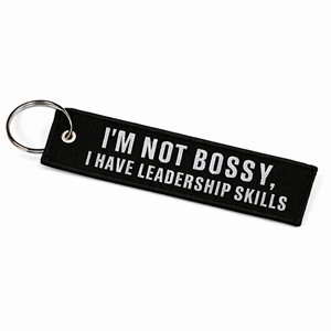 Nøkkelring I Am Not Bossy I Have Leadership Skills