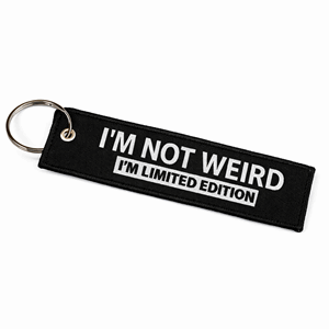 Nøkkelring I'm Not Weird I'm Limited Edition