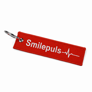 Nøkkelring Smilepuls