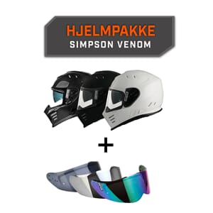 Hjelmpakke Simpson Venom