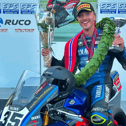 Test av produkter - Norgesmester i Superbike